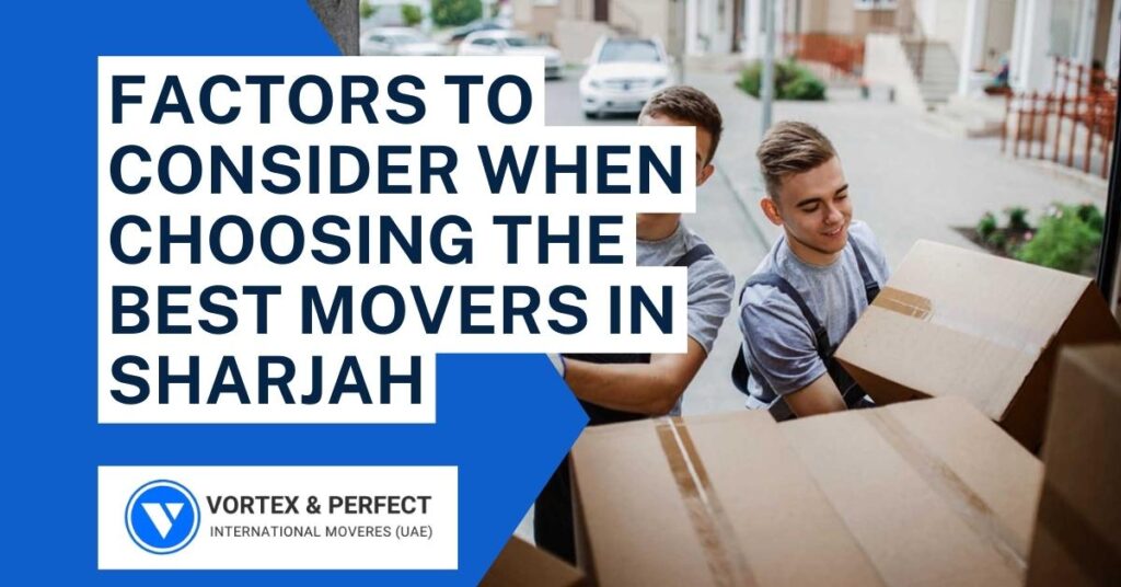Best movers in Sharjah