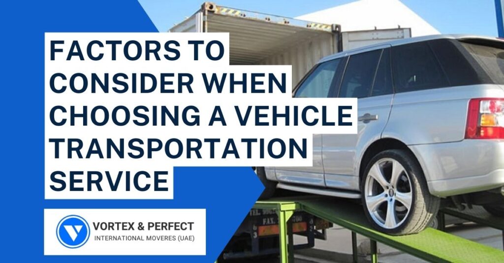 Vehicle transportation services